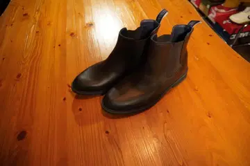 다크 브라운 사이드 고어 부츠