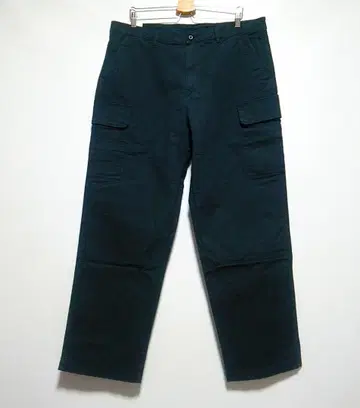 새상품 유니클로 스트레치 유틸리티 워크 팬츠 카고 네이비 남성용 XL