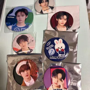straykids 리노 Lee Know 캔뱃지 7개 세트