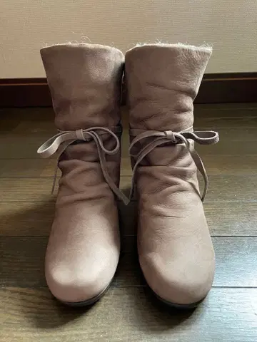 VITA NOVA 스웨이드 부츠 24cmEEE