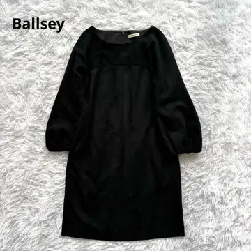 Ballsey 원피스 38 블랙 벌룬 엄마 여성 수트 포멀 일본제