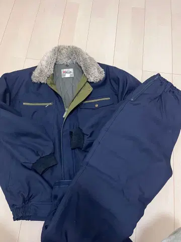 Jichodo 도카잔 바지 셋업 방한복 쇼와 레트로