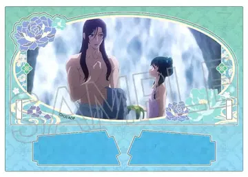 약사의 혼잣말 사선으로 장식할 수 있는 아크릴 스탠드 마오마오 & 왕씨