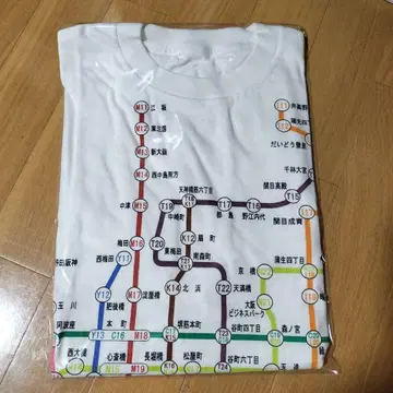 오사카 시영 지하철 개업 80주년 기념 T셔츠