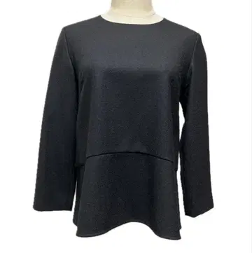 Ballsey 보르지 상의 7부 소매 울 일본제 블랙 38