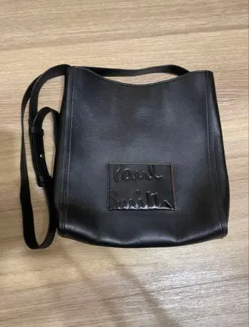 Paul Smith 블랙 가죽 숄더백