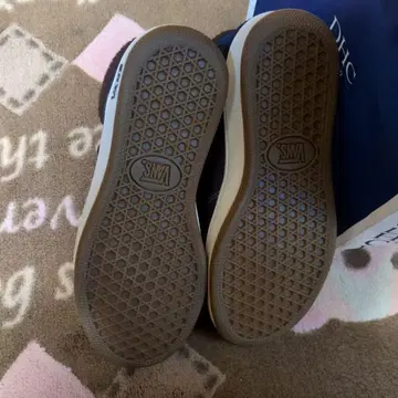 VANS 네이비 하이컷 스니커즈 여성용