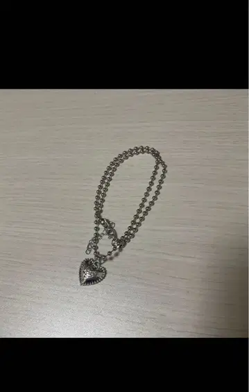 하트 모양 펜던트 목걸이