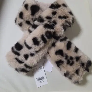 LOWRYS FARM 퍼 티펫 달마시안 새상품, 택 포함