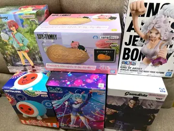 GUNDAM 하츠네 미쿠 원피스 주얼리 보니 외 피규어 6종 세트