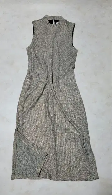 BCBGeneration 샴페인 슬리브리스 원피스 S