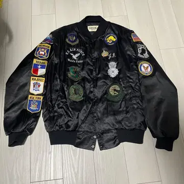 TAYLOR 와펜 블루종