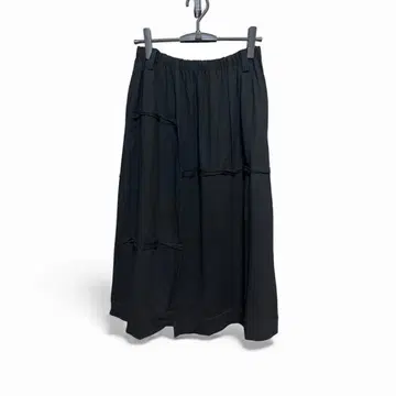 센소유니코  MOYURU 롱 스커트 블랙 M~L
