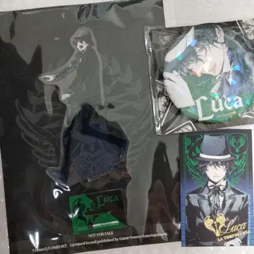 아르카나 패밀리아 중국 혜택 아크릴 스탠드 캔뱃지 카드 루카