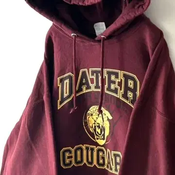 포트&컴퍼니 DATER 후드티 XL 레드 빨간색 구제 의류