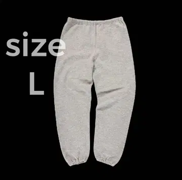 스웨트 팬츠 USA제 그레이 와이드 배기 트렌드