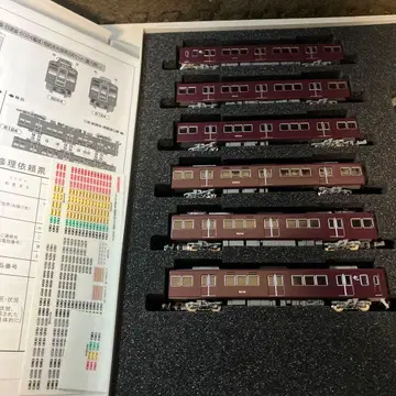 그린맥스 한큐 6000계 구도색 6량 세트 정크제품