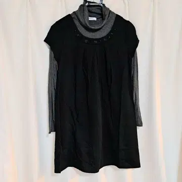 GIVORS 블랙 튜닉 M