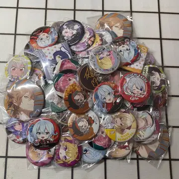 니지산지 캔 배지 68개 묶음 판매