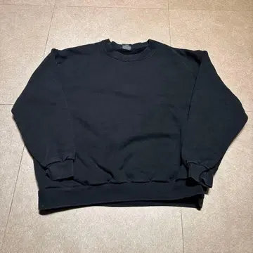 Orslow 트레이닝복 맨투맨 블랙 블랙 일본제 무지 1