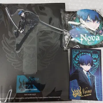 아르카나 패밀리아 중국 혜택 아크릴 스탠드 캔뱃지 카드 노바