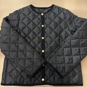 ARKLEY 트래디셔널 웨더웨어 노카라 퀼팅 자켓