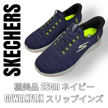 SKECHERS 스케쳐스 26cm 슬립온 슬립인즈 네이비