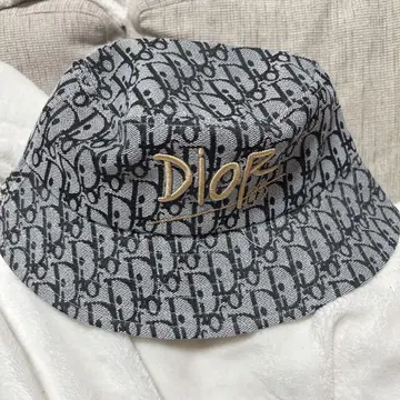 모노그램 버킷햇 그레이