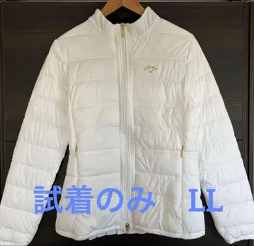 시착만 한 캘러웨이 블루종 더블 지퍼 충전솜 블루종