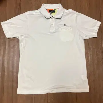 Munsingwear 피케 셔츠 LL 화이트