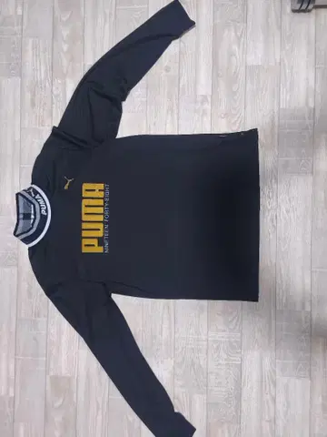 PUMA 긴팔 셔츠 블랙