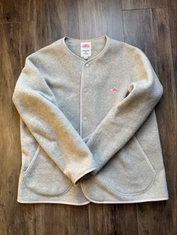 단톤 플리스 자켓 노카라 자켓 상의 38