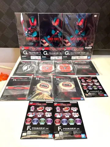 제일복권 가면라이더 젝츠&가우 F상 G상 H상 13종