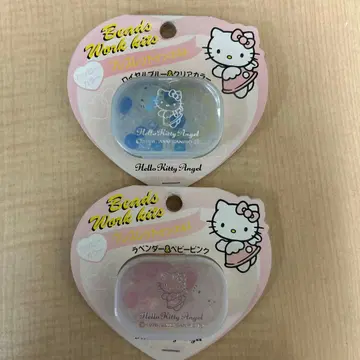 [ 헤이세이 레트로 ] HELLO KITTY 키티 팔찌 키트 2개
