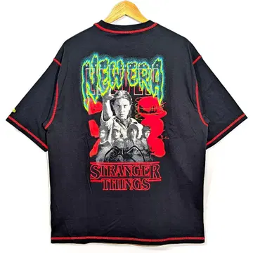 NEWERA x STRANGER THINGS 콜라보 T셔츠 L 사이즈