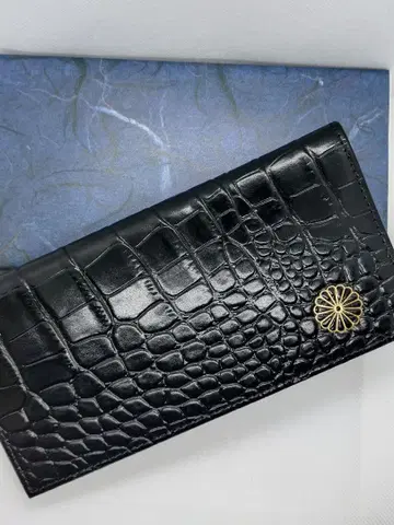 황궁 지갑 황궁 한정판 크로커다일 장지갑 미사용 새상품