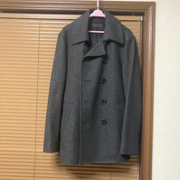 BARNEYS NEW YORK 그레이 피 코트 S