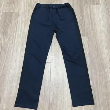 그린 라벨 릴랙싱 팬츠 치노 팬츠 네이비 무지 허리밴딩