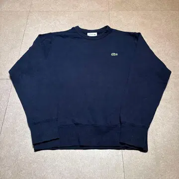 Lacoste 트레이닝복 맨투맨 네이비 크루넥 원포인트 3