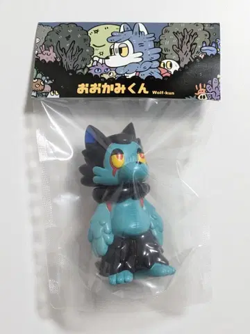 오오카미군 데빌맨 아라이 키리코 미개봉 새상품 소프트 비닐 피규어