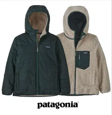 patagonia 키즈 리버서블 레이디 프레디 후디 XL