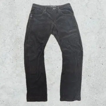 EDWIN 에드윈 브라운 코듀로이 팬츠 커브 팬츠