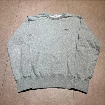 Lacoste 트레이닝복 맨투맨 크루넥 원포인트 그레이 3