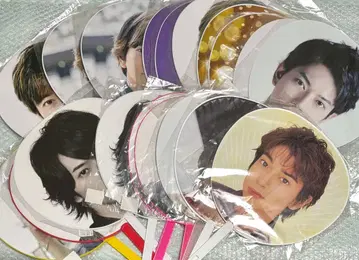 아라시 마츠모토 준 군 점보 부채 19장 세트 묶음 판매