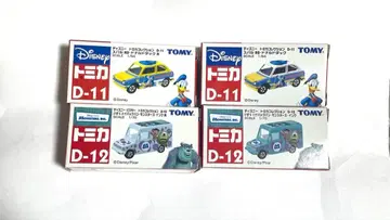 토미카 D-11 D-12 디즈니 미니카 2대 세트 미개봉 새상품