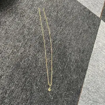 골드 체인 목걸이 펜던트 포함 아발란체 50cm 10k 박스 있음