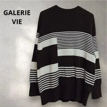 갤러리 바이 21AW 캐시미어 울 니트 빌드넥 풀오버