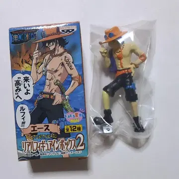 원피스 ONE PIECE 리얼 피규어 인 박스 2 에이스 채색