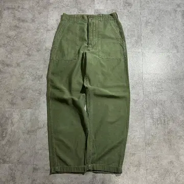 70s 미군 OG107 베이커 팬츠 30 x 31