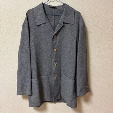 그레이 버튼 긴팔 셔츠 LL 사이즈 상당